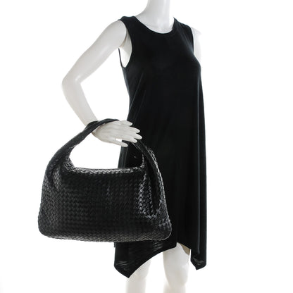 Bottega Veneta Nappa Intrecciato Medium Veneta Hobo Black 2 of 8