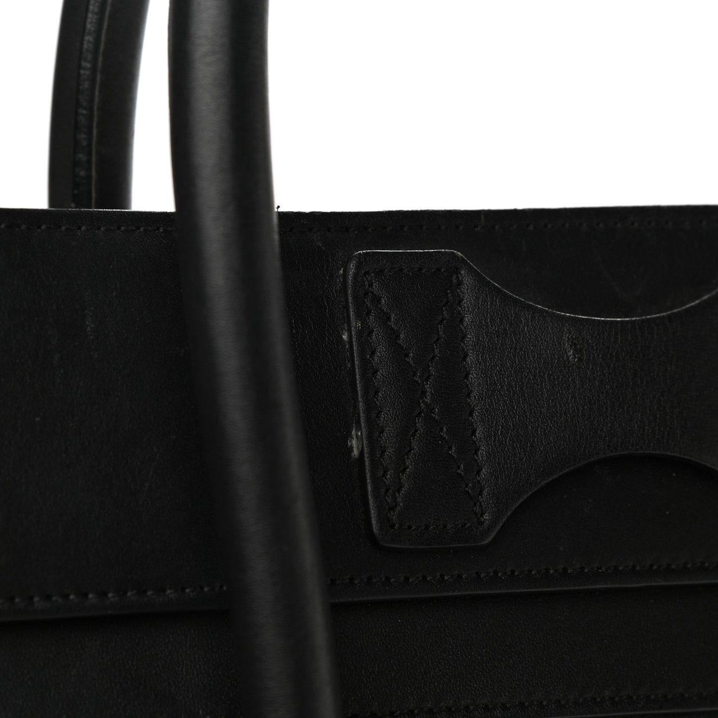 Smooth Calfskin Mini Luggage Black