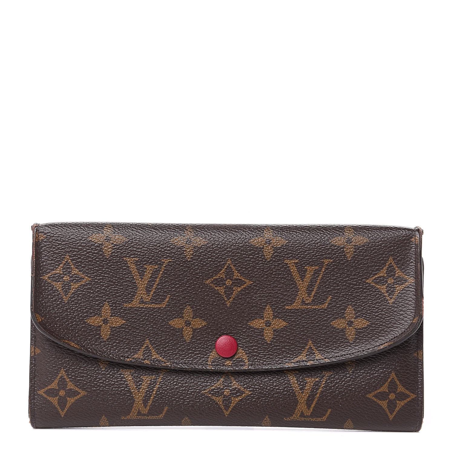 Louis Vuitton Monogram Emilie Wallet Fuchsia 1 of 13