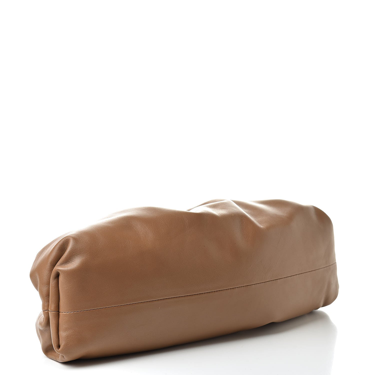 Bottega Veneta Smooth Butter Calf The Pouch Oversized Clutch Cammello 4 of 10