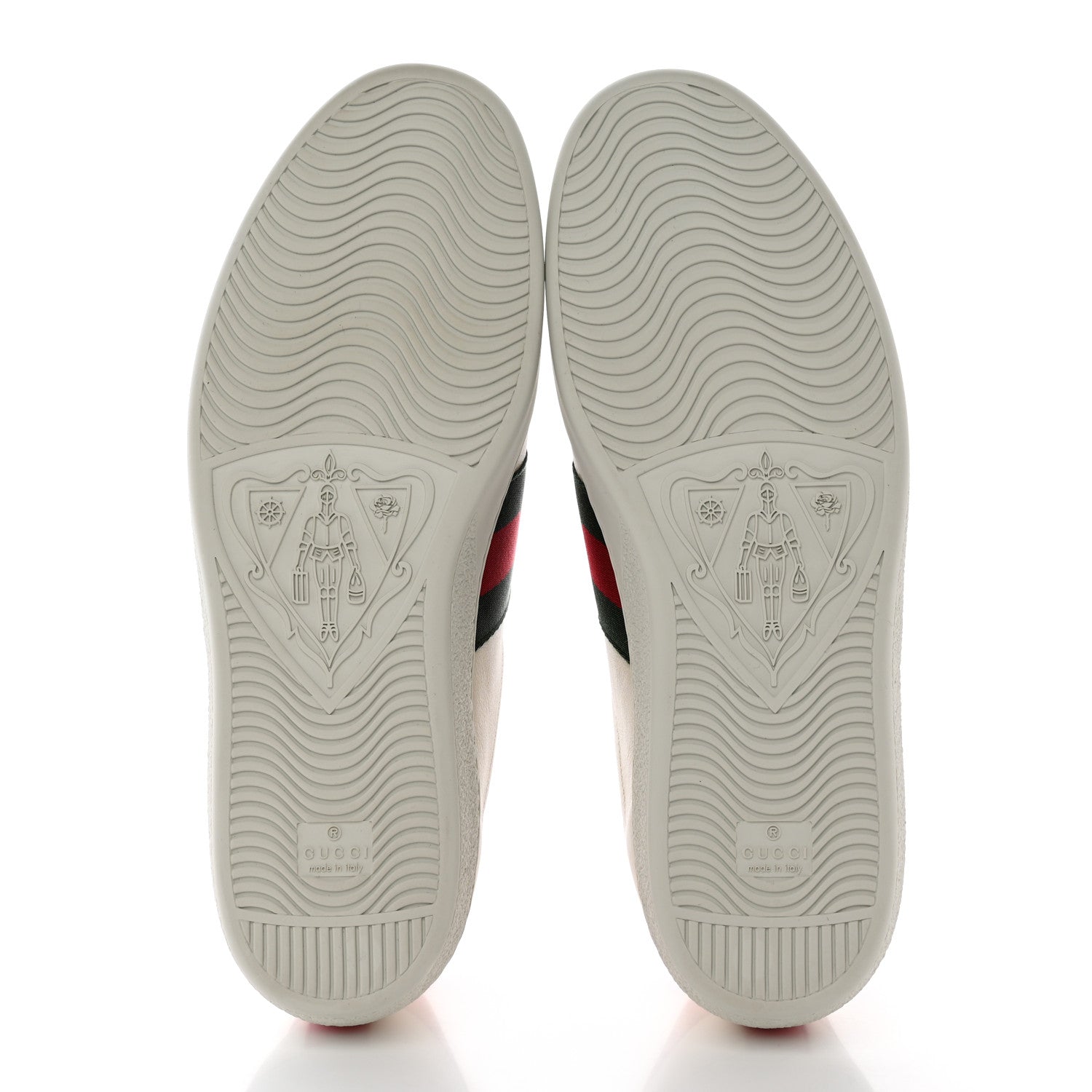 Gucci X FREYA HARTAS Calfskin Miro Soft Web Mythical Creature Embroidered Mens Ace Sneakers 11 New Mystic White 6 of 14