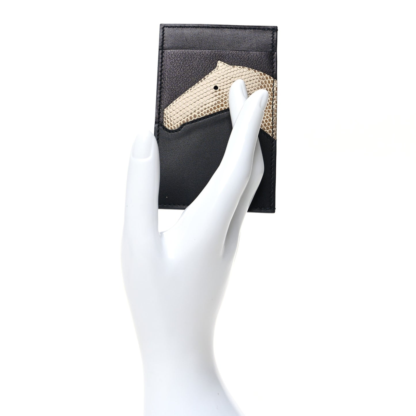 Polished Lizard Evercolor Sombrero II Les Petits Chevaux Card Holder Black Ficelle