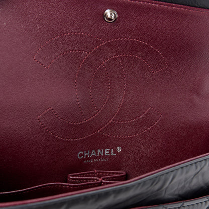 Chanel Aged Calfskin Space Charms 2.55 Reissue 225 Flap Black 6 of 12