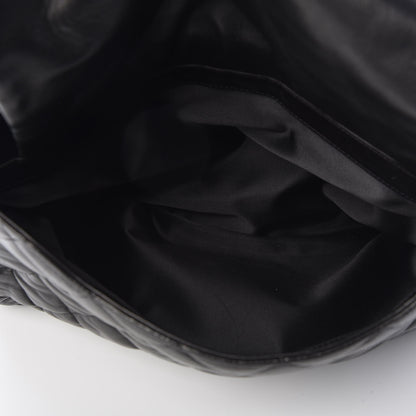 Chanel Lambskin Quilted 3 Maxi Flap Bag Black 9 of 12