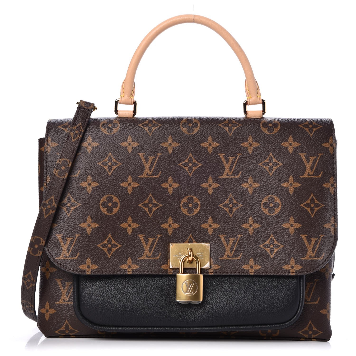 Louis Vuitton Monogram Marignan Black 1 of 8
