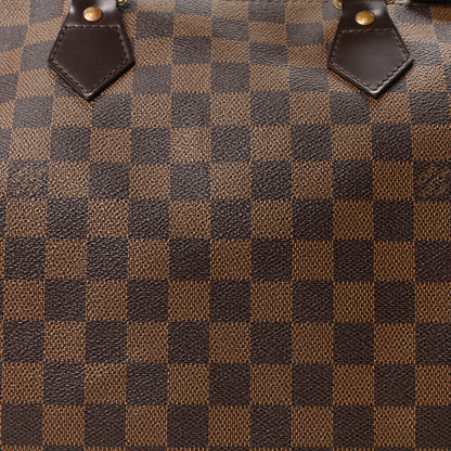 Louis Vuitton Damier Ebene Speedy 35 7 of 9