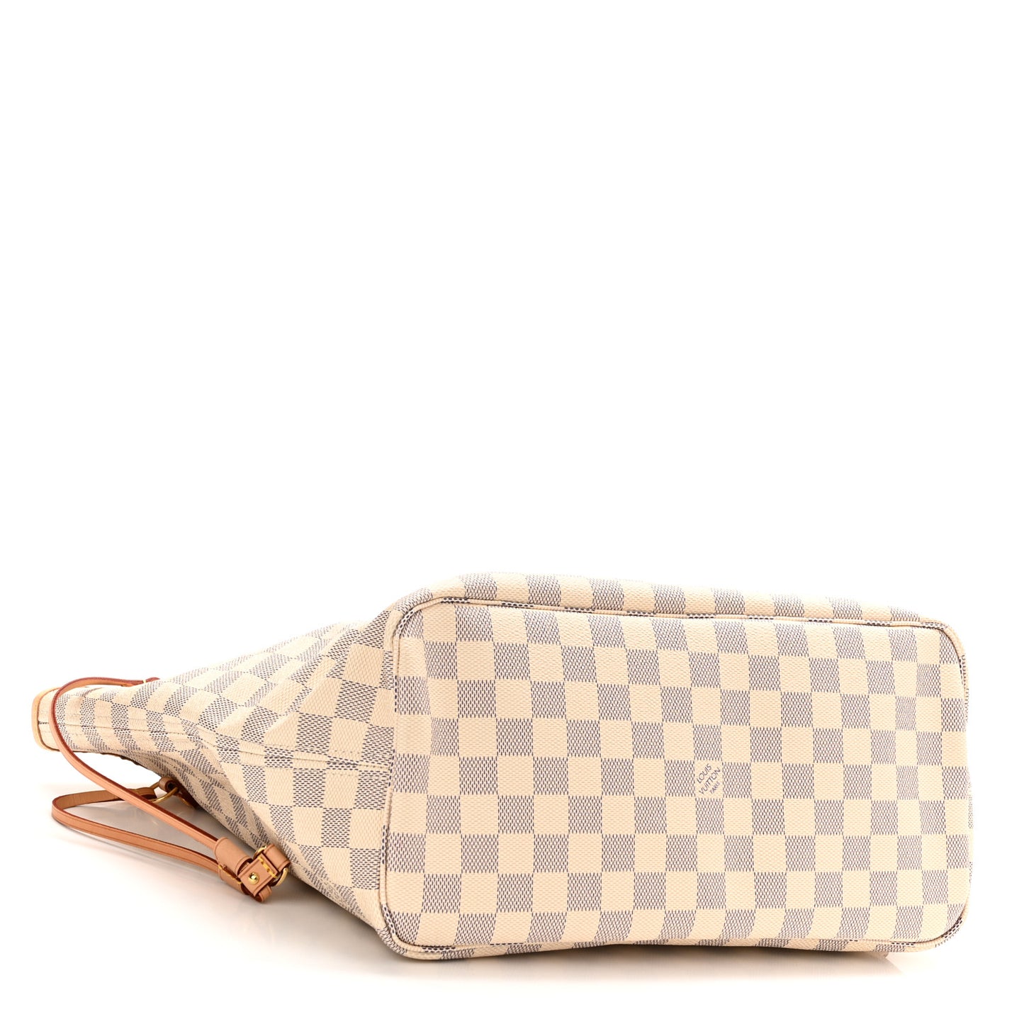 Damier Azur Neo Neverfull MM Rose Ballerine