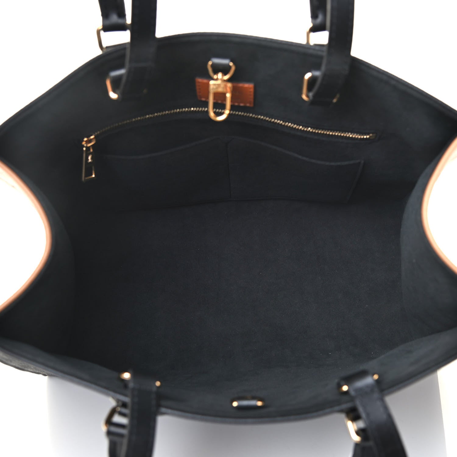Louis Vuitton Empreinte Monogram Giant Wild At Heart Onthego MM Black 4 of 4