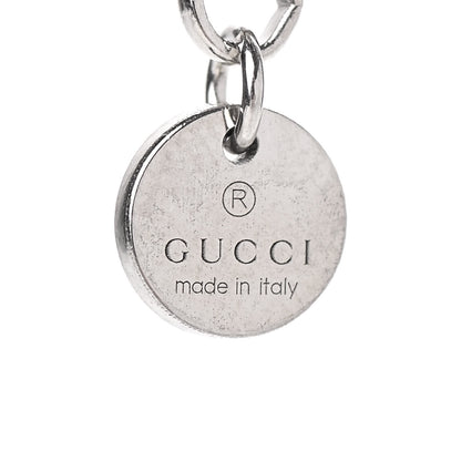 Gucci Sterling Silver Interlocking G Pendant Necklace 4 of 5
