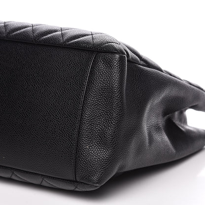 Chanel Caviar Quilted Grand Shopping Tote GST Black 10 of 16