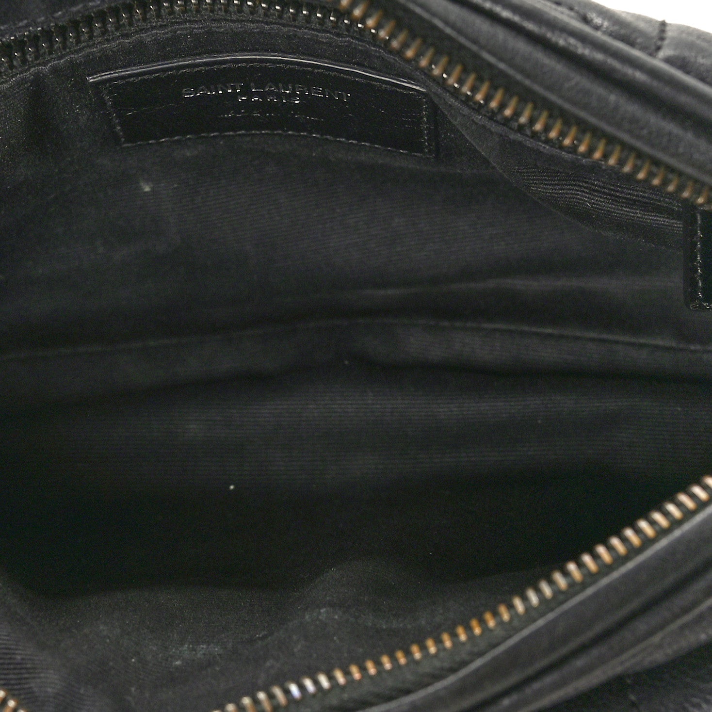 Saint Laurent Sheepskin Matelasse Monogram Monochrome East West Rider Bag Black 5 of 10