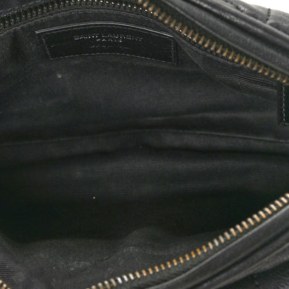 Saint Laurent Sheepskin Matelasse Monogram Monochrome East West Rider Bag Black 5 of 10