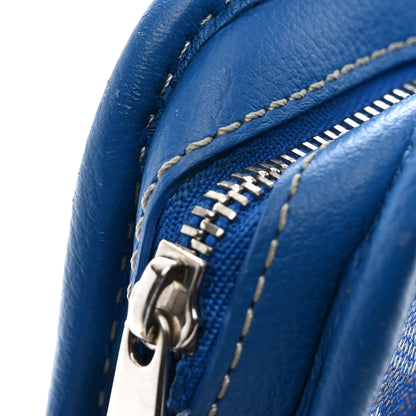 Goyard Goyardine Jouvence Toiletry Pouch MM Blue 7 of 7