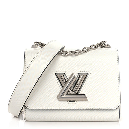 Louis Vuitton Epi Twist Shoulder Bag PM White 1 of 9