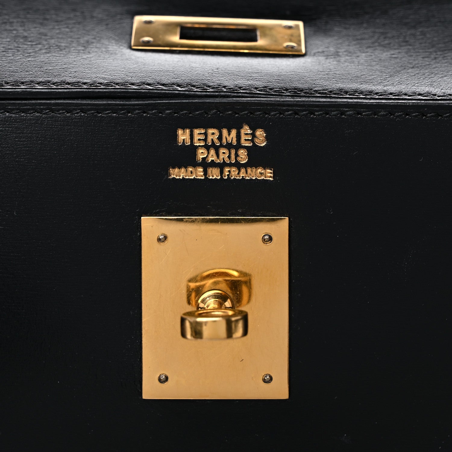 Hermes Box Kelly Sellier 35 Black 5 of 15