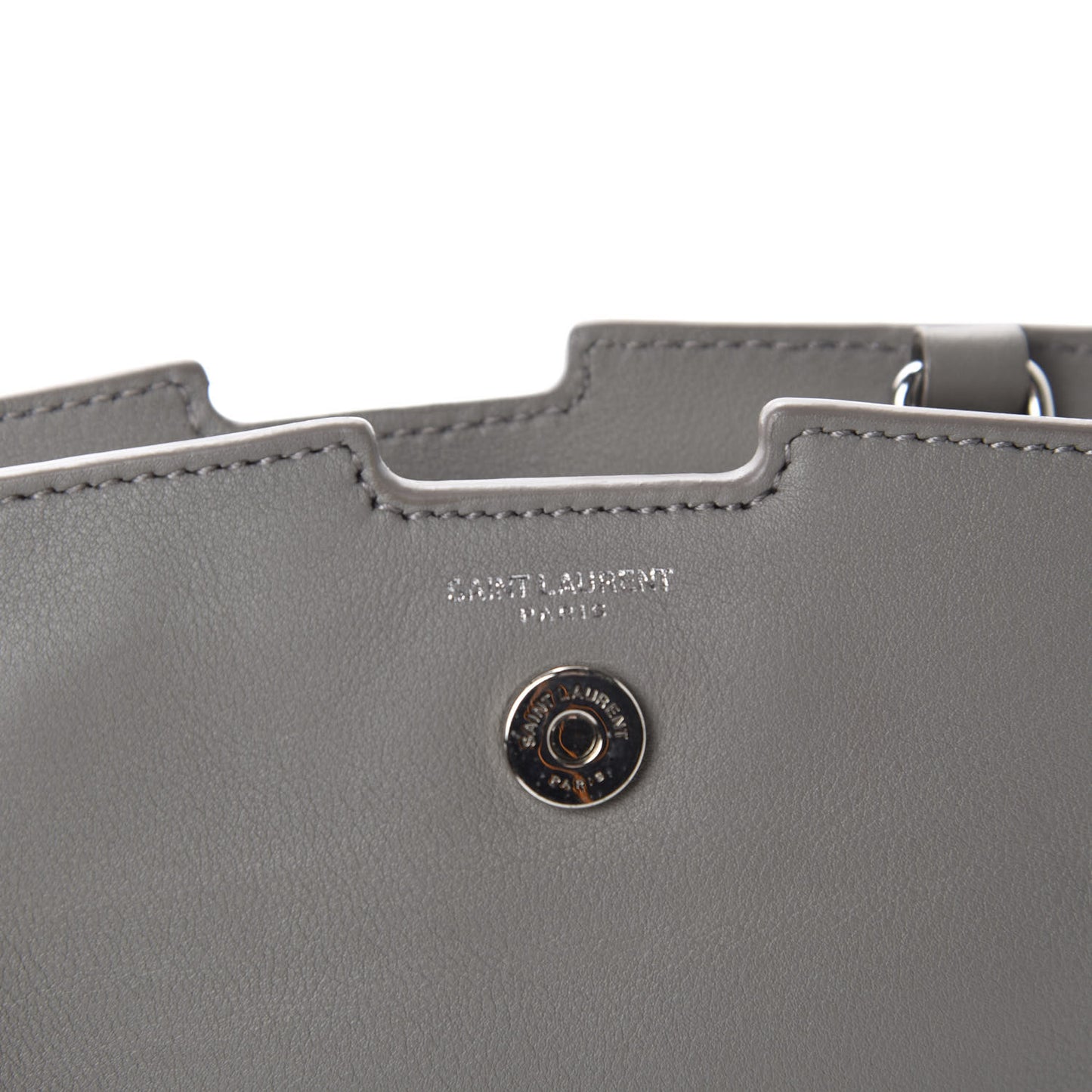 Calfskin Monogram Toy Cabas Oyster Grey