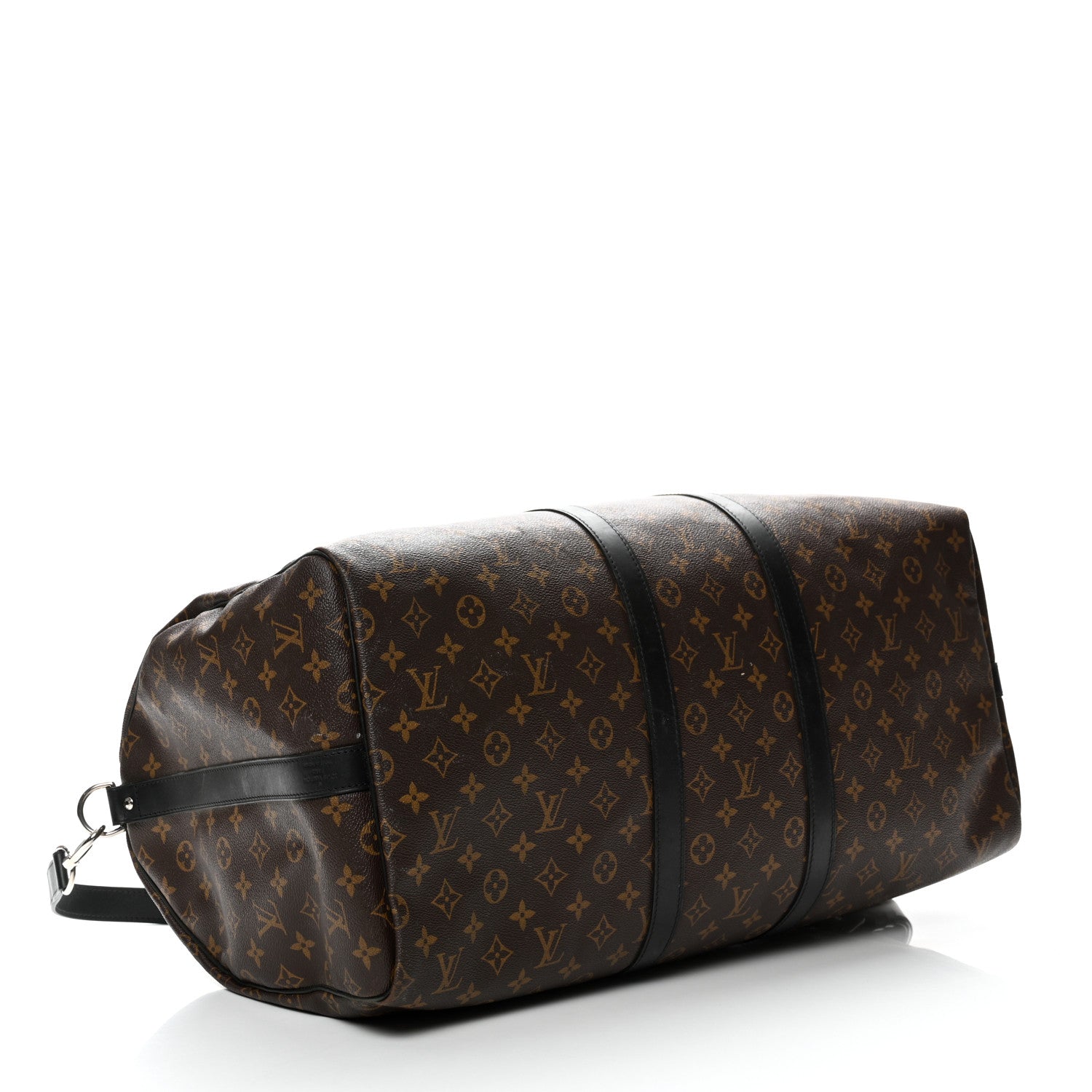 Louis Vuitton Monogram Macassar Keepall Bandouliere 55 4 of 10