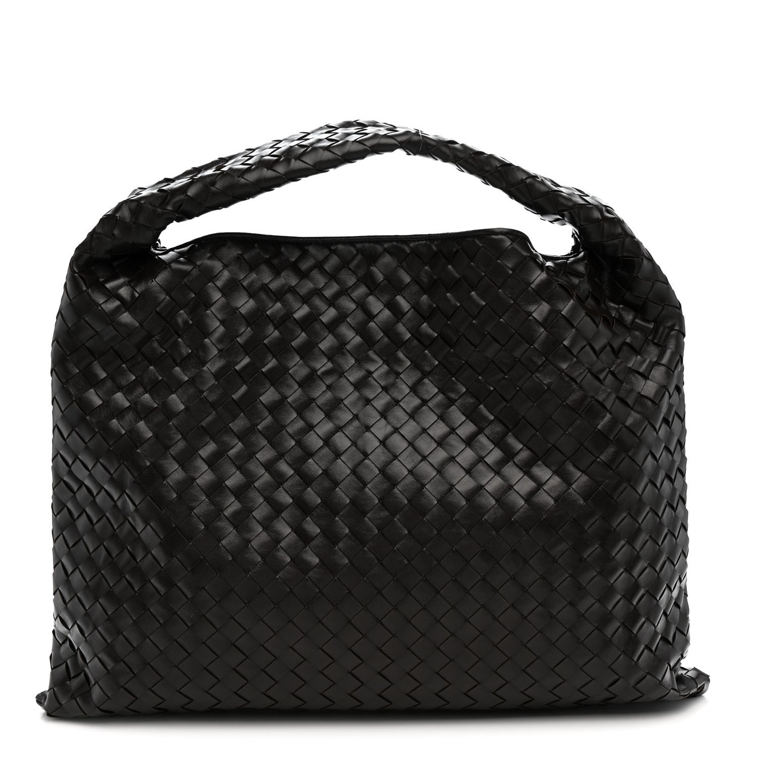 Bottega Veneta Calfskin Intrecciato Large Hop Fondant 1 of 11