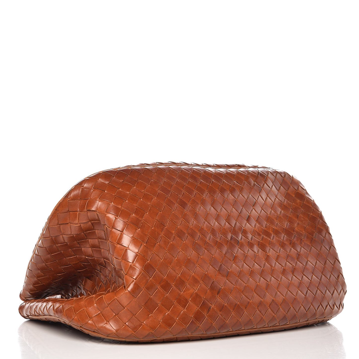 Nappa Intrecciato Woven Tote Noce