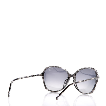 Chanel CC Polarized Sunglasses 5344-A Black Grey 4 of 8