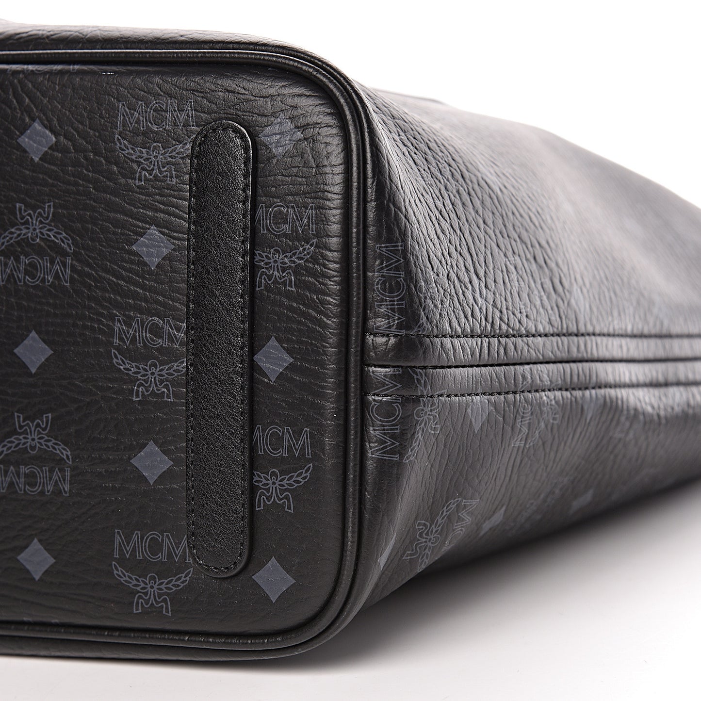 Visetos Medium Liz Reversible Shopper Tote Black