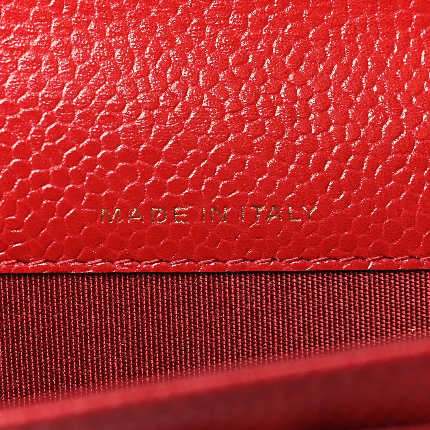 Chanel Caviar Camellia Embossed Flap Card Holder Wallet Red 8 of 10