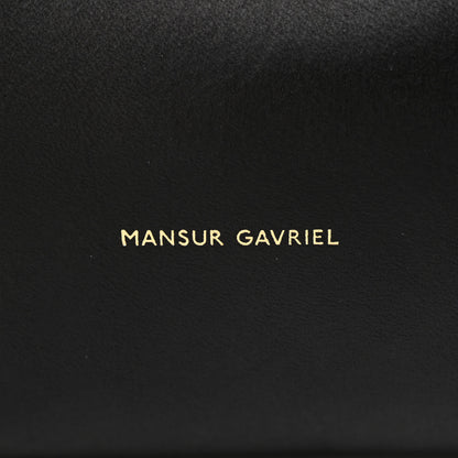Mansur Gavriel Calfskin Mini Lady Bag Black Flamma 6 of 10