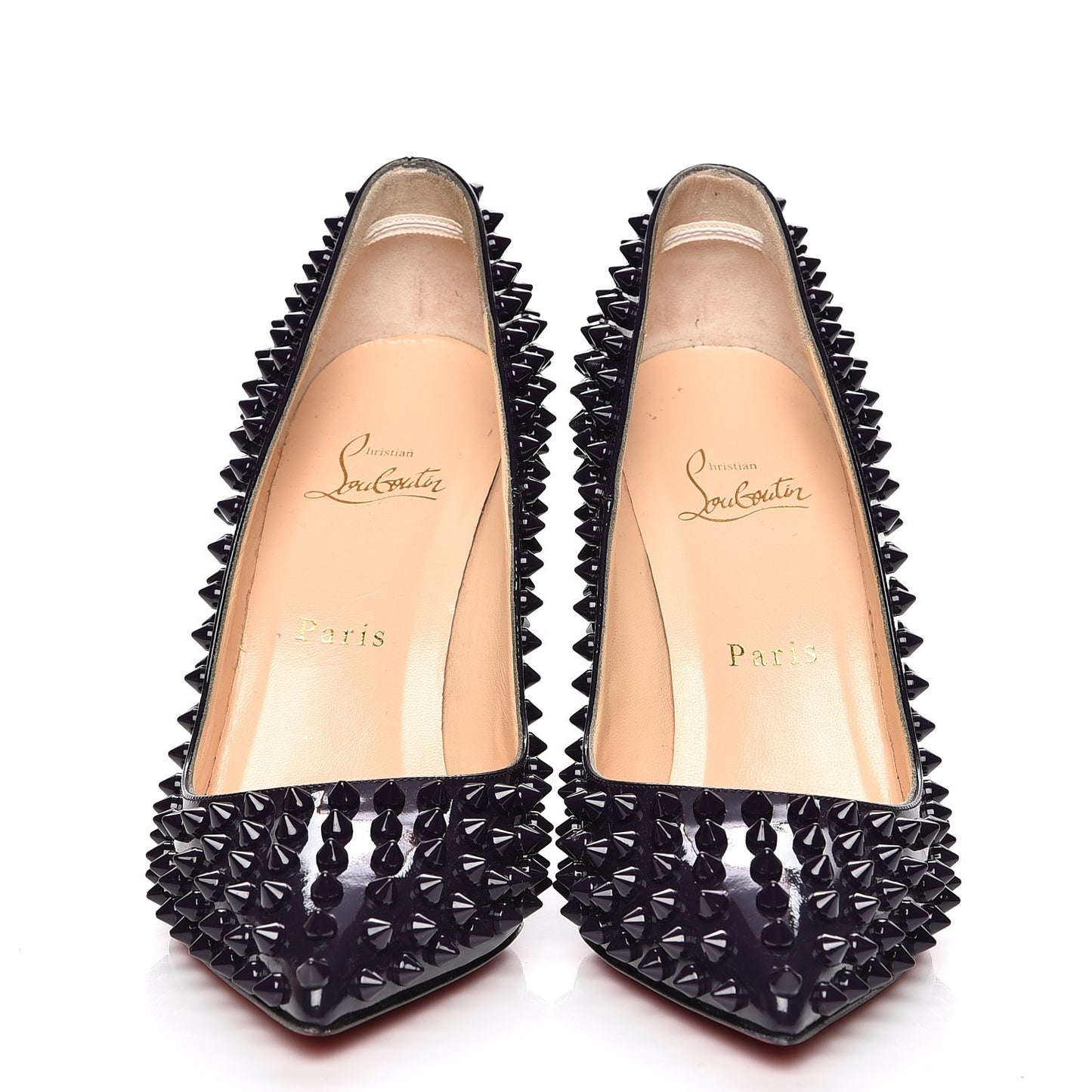 Patent Pigalle Spikes 100 Pumps 37.5 Iris