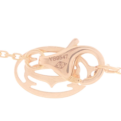 Cartier 18K Pink Gold Diamond Symbols Cross Pendant Necklace 6 of 6