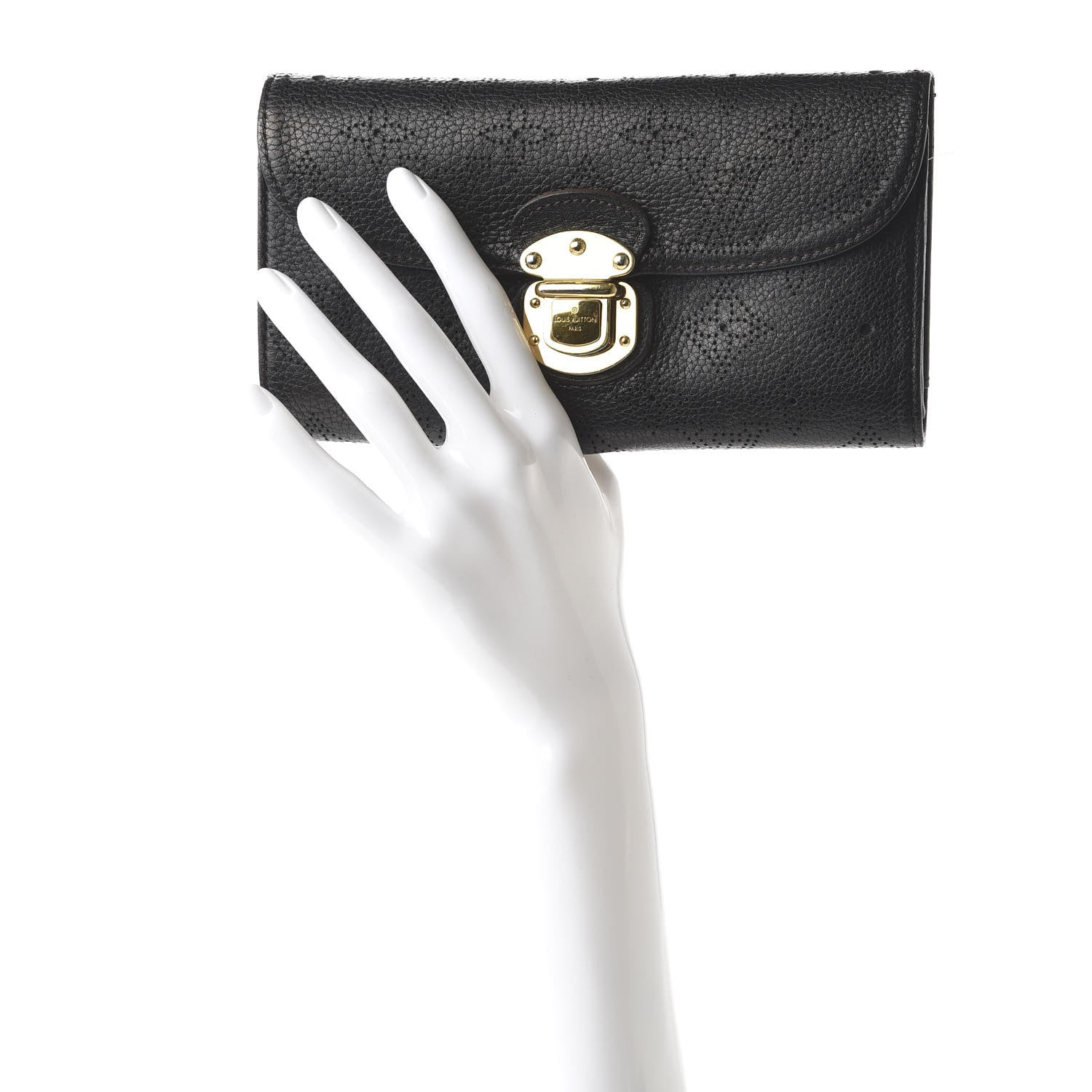 Louis Vuitton Mahina Amelia Wallet Black 2 of 10