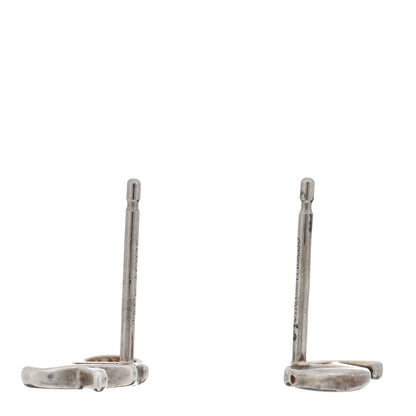 Tiffany Sterling Silver Paloma's Graffiti Love and Kisses Earrings 3 of 4