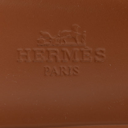 Hermes Box Calfskin Oran Sandals 36 Gold 6 of 9