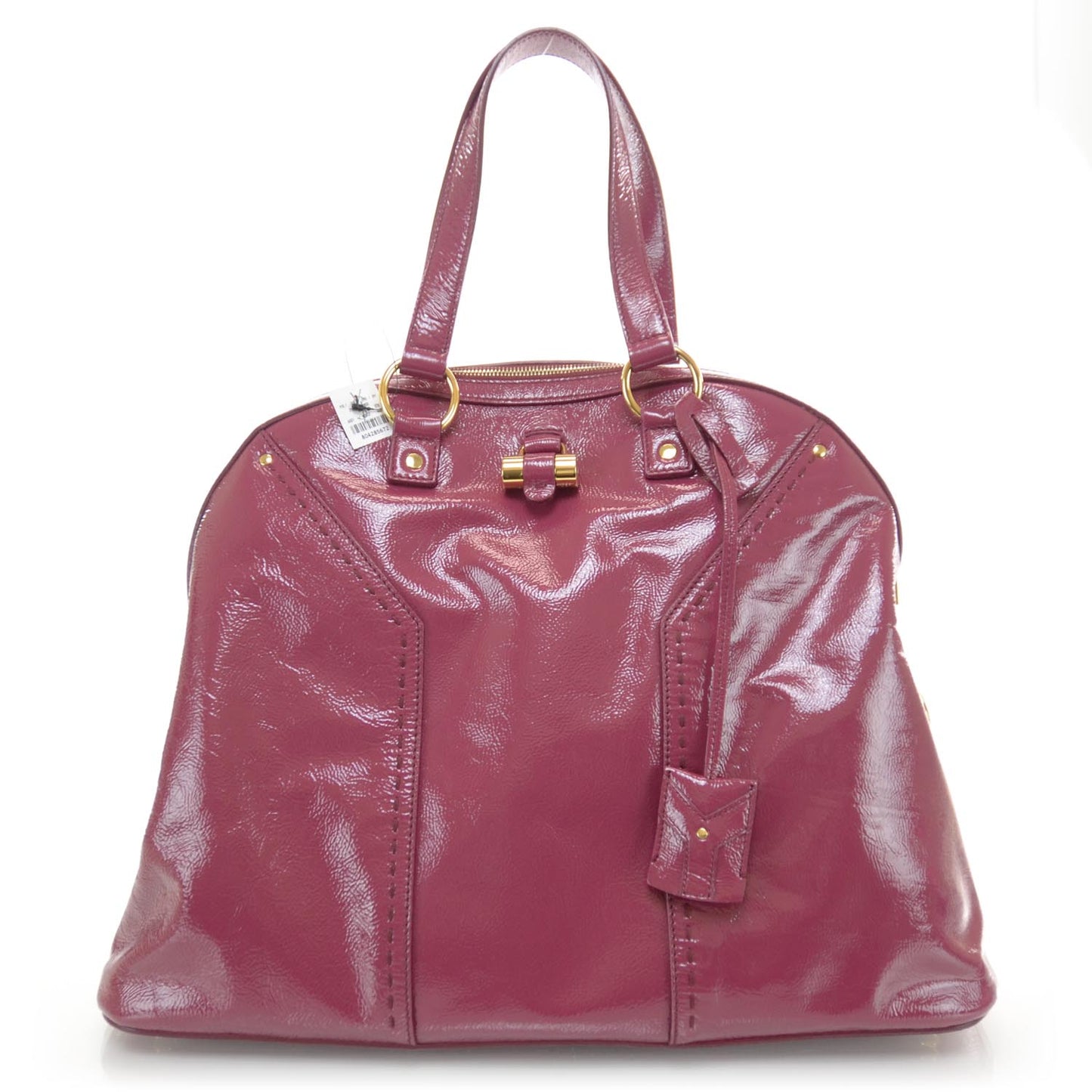 Patent Leather Oversized Muse Berry