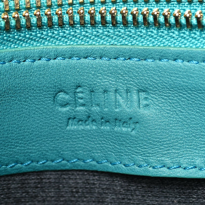 Celine Lambskin Small Trio Crossbody Turquoise 7 of 10