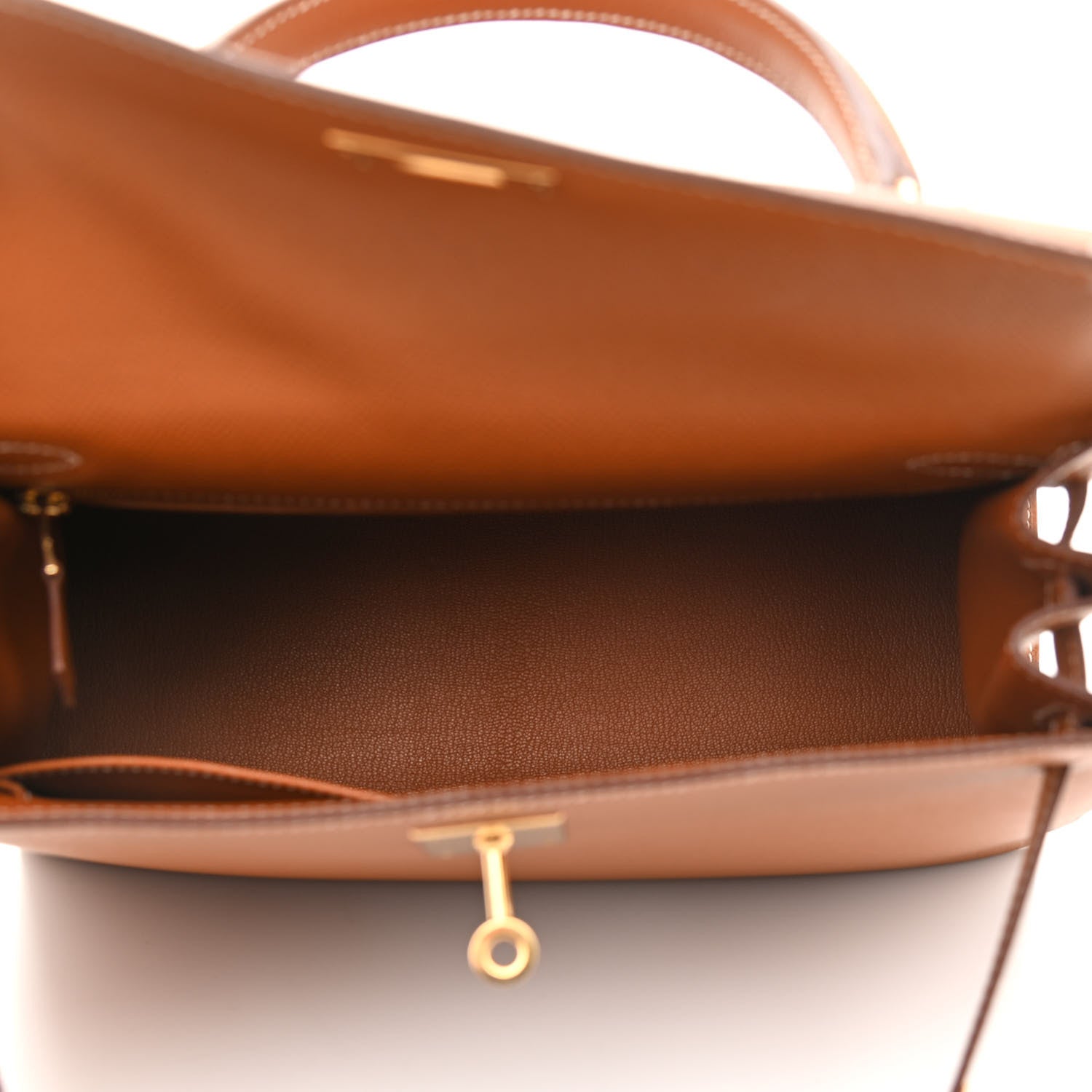 Hermes Epsom Kelly Sellier 28 Gold 5 of 9