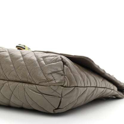 Lanvin Calfskin Quilted Medium Happy Shoulder Bag Brown 8 of 9