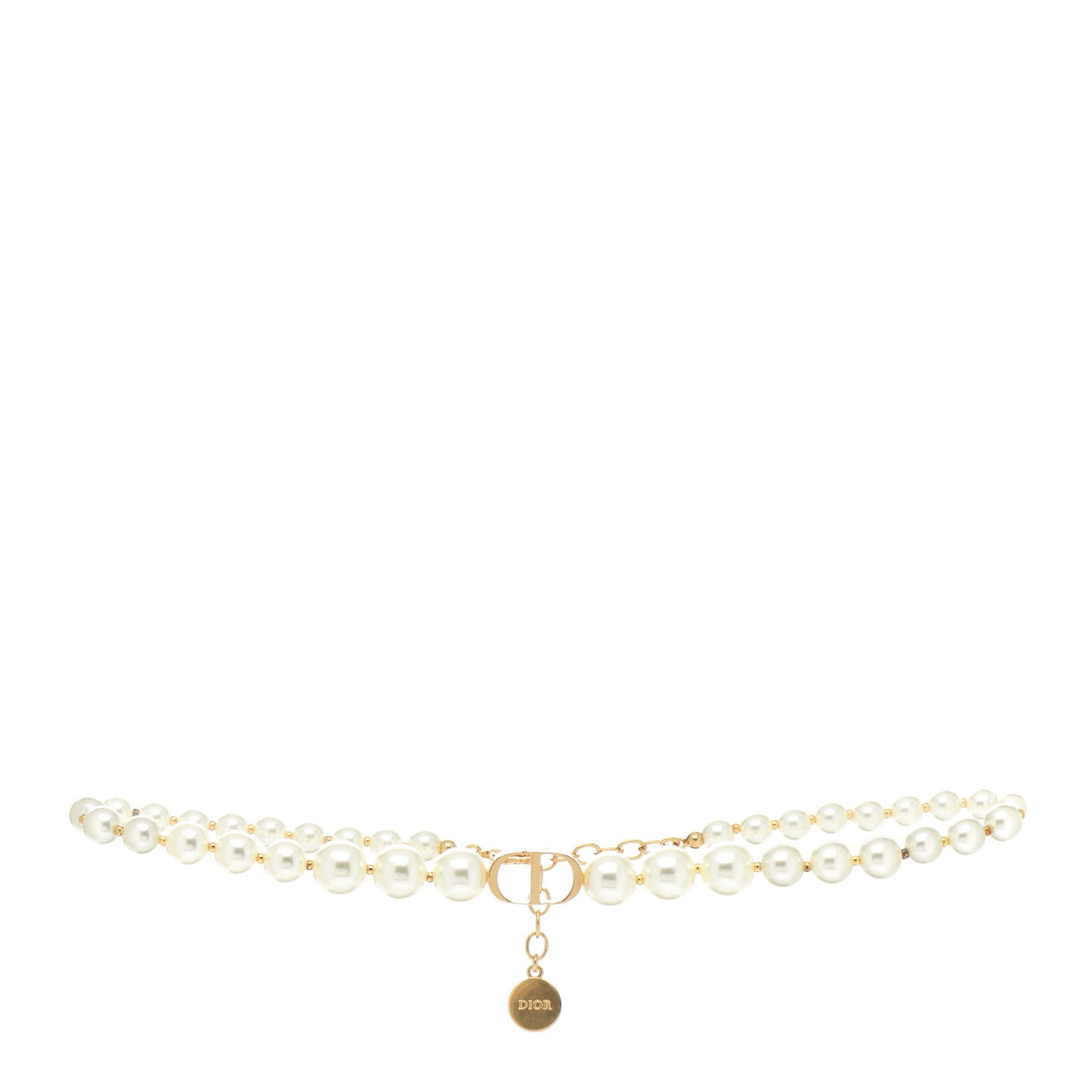 Pearl 30 Montaigne Choker Necklace Gold