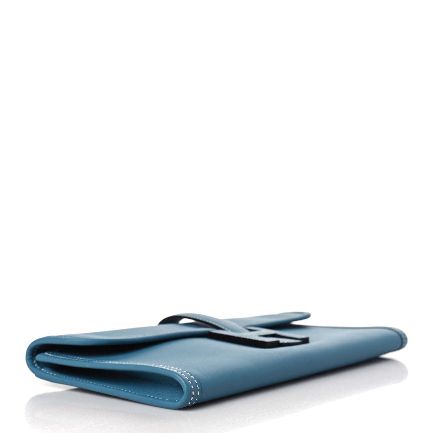 Hermes Swift Jige Elan 29 Clutch Blue Jean 4 of 7
