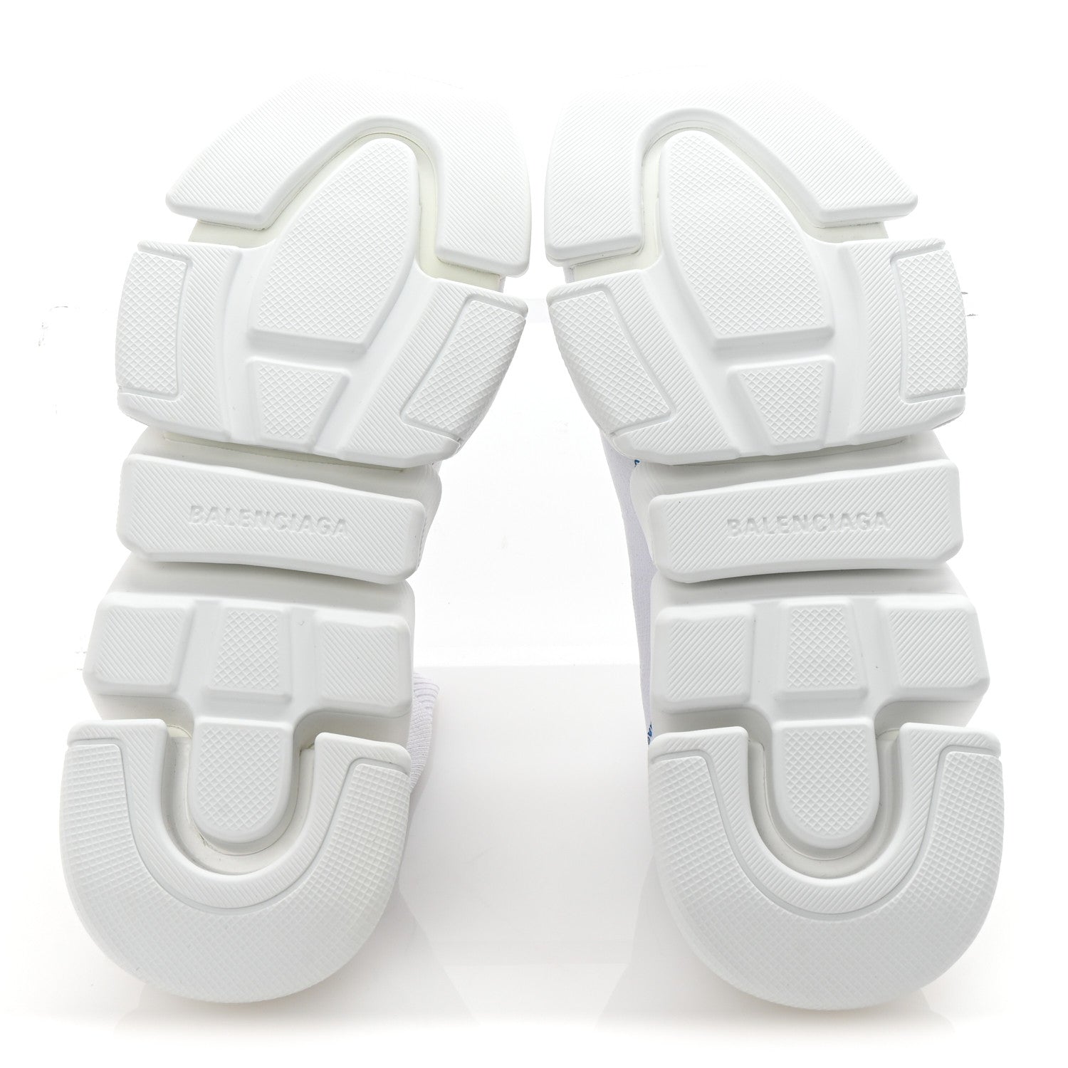 Balenciaga Technical 3D Recycled Knit Allover Logo Womens Speed 2.0 Sneakers 41 White Multicolor 6 of 10