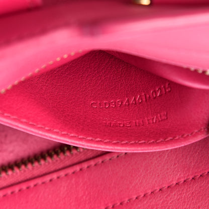 Saint Laurent Smooth Calfskin Small Monogram Cabas Bubblegum 7 of 12