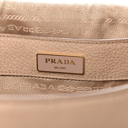 Prada Vitello Daino Logo Messenger Cammeo 7 of 12