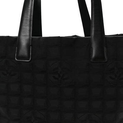 Chanel Nylon Medium Travel Tote Black 8 of 11