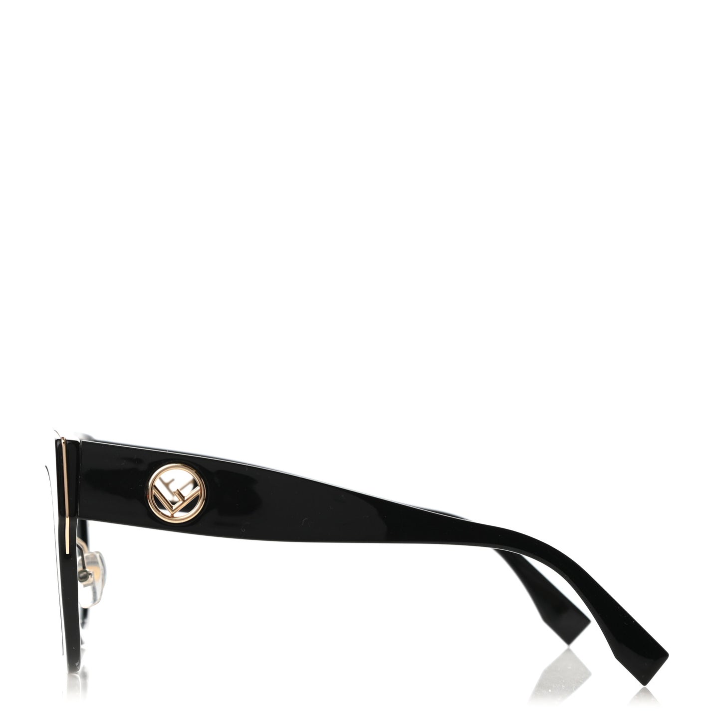 Acetate F is Fendi Cat Eye Sunglasses FF 0360/G/S Black