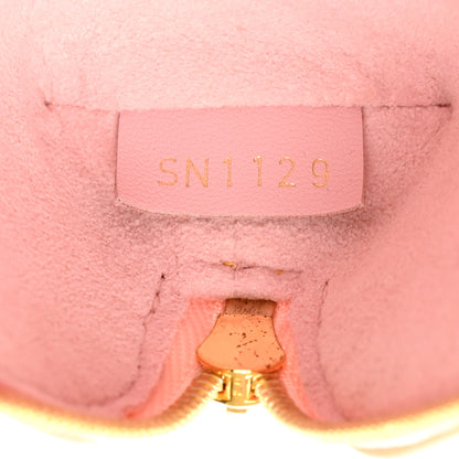 Louis Vuitton Damier Azur Elizabeth Pencil Pouch Rose Ballerine 7 of 7