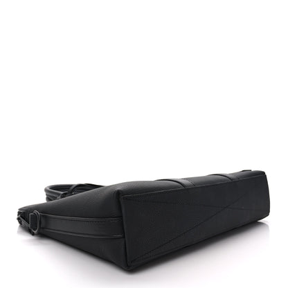 Louis Vuitton Calfskin Aerogram Takeoff Briefcase Black 4 of 10