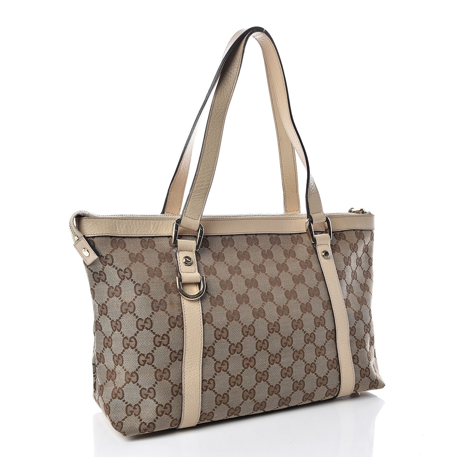 Gucci Monogram Medium Abbey Shoulder Bag Off White 3 of 21