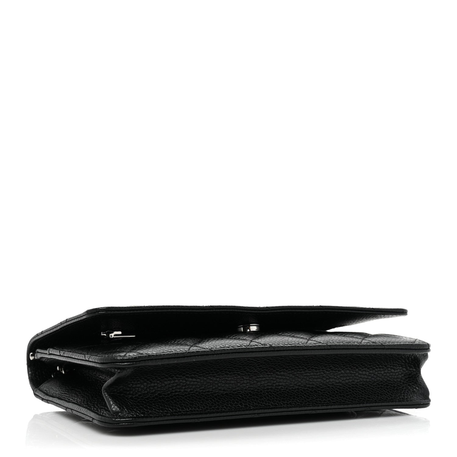 Chanel Caviar Quilted Wallet On Chain WOC Black 4 of 10