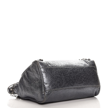 Balenciaga Agneau Classic Hardware Velo Argent Fonce 5 of 16