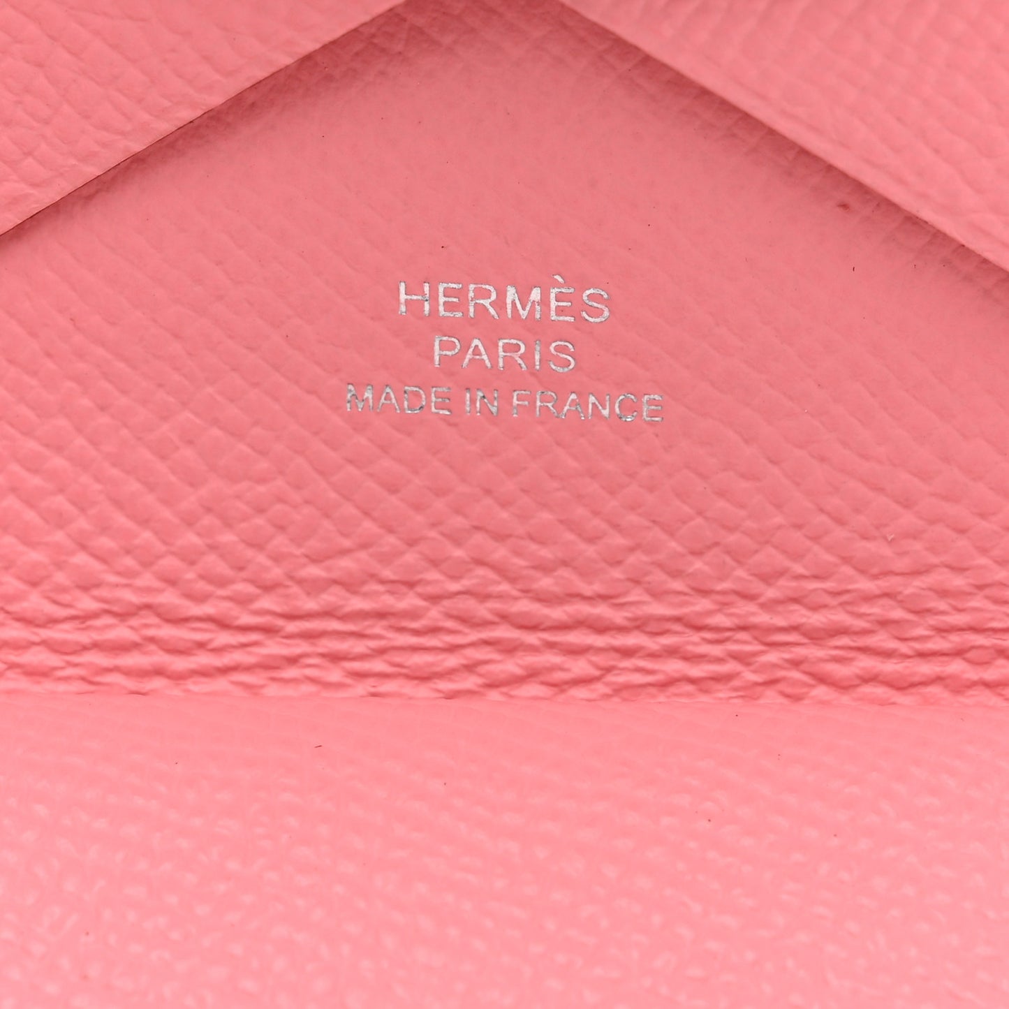 Epsom Calvi Duo Card Case Rose Confetti