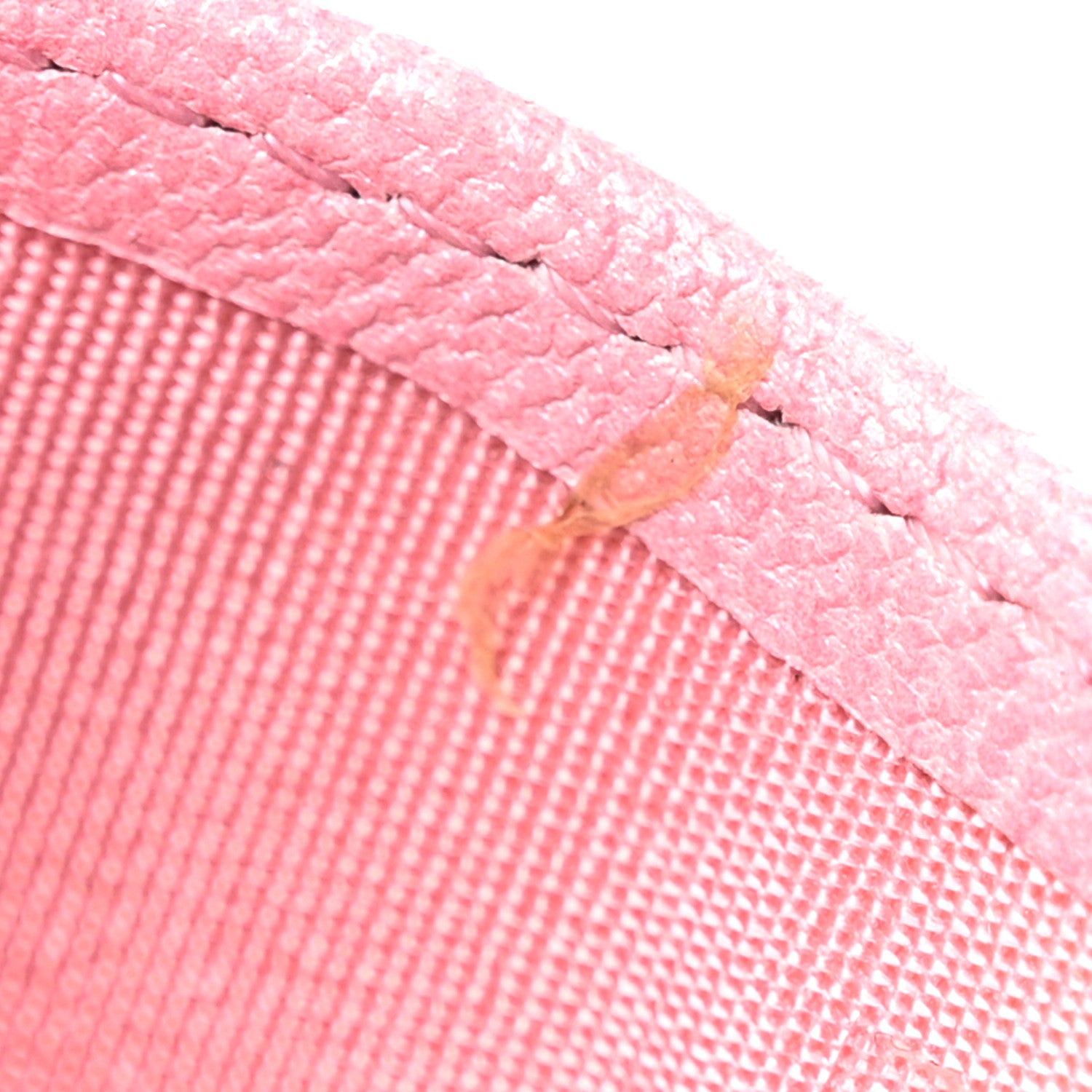 Chanel Cloudy Pearly Goatskin Quilted Card Holder Pink 7 of 9